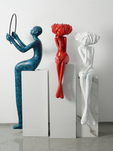 modern-girl-meditation-sculpture-large-indoor-decorative-statue-for-contemporary-home-decor
