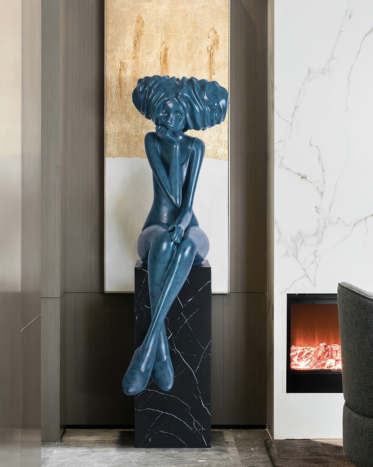 modern-girl-meditation-sculpture-large-indoor-decorative-statue-for-contemporary-home-decor
