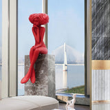 modern-girl-meditation-sculpture-large-indoor-decorative-statue-for-contemporary-home-decor