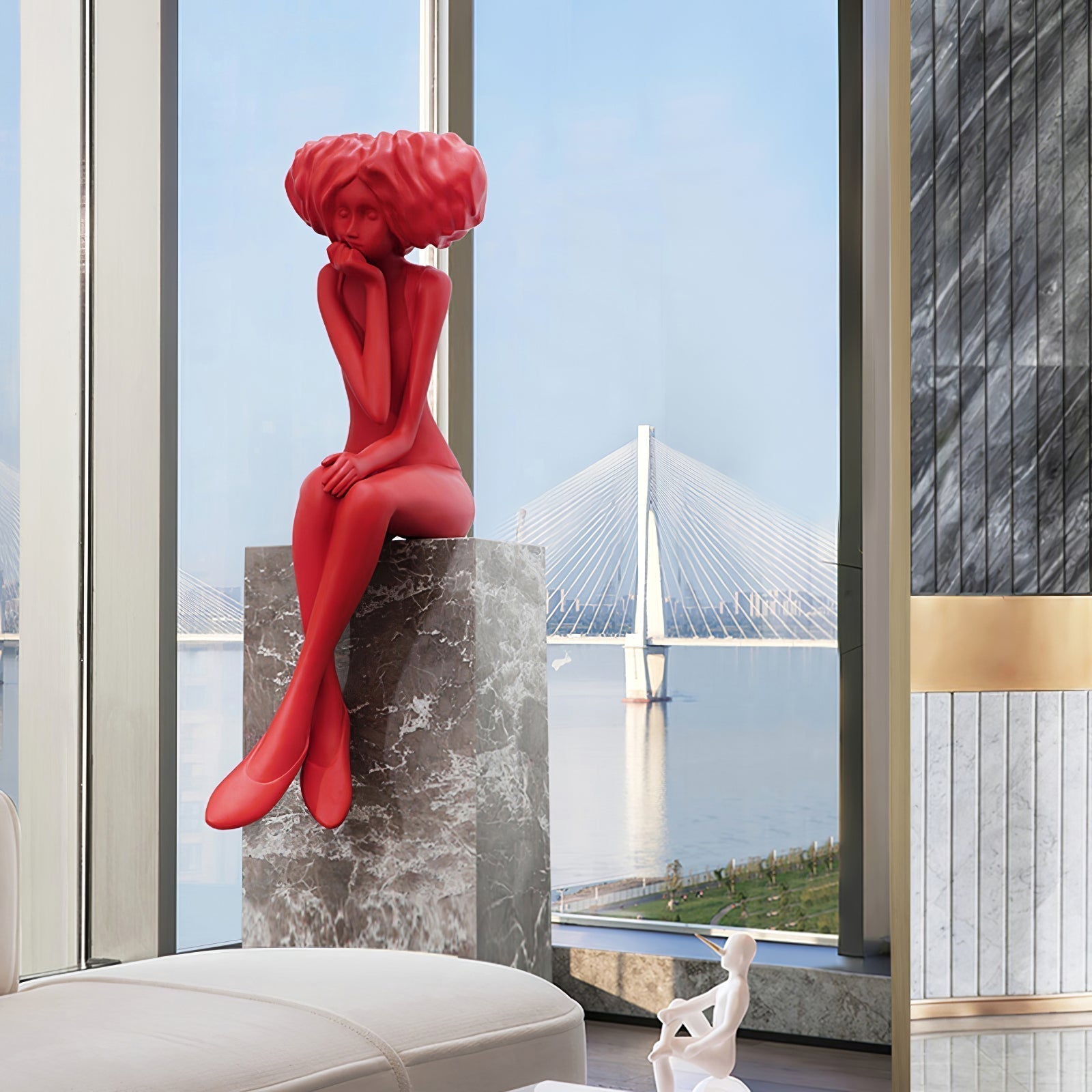 modern-girl-meditation-sculpture-large-indoor-decorative-statue-for-contemporary-home-decor