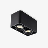 Modern Square LED Surface Mounted Spotlight Steel Flush Mount Ceiling Light for Living Room Shop