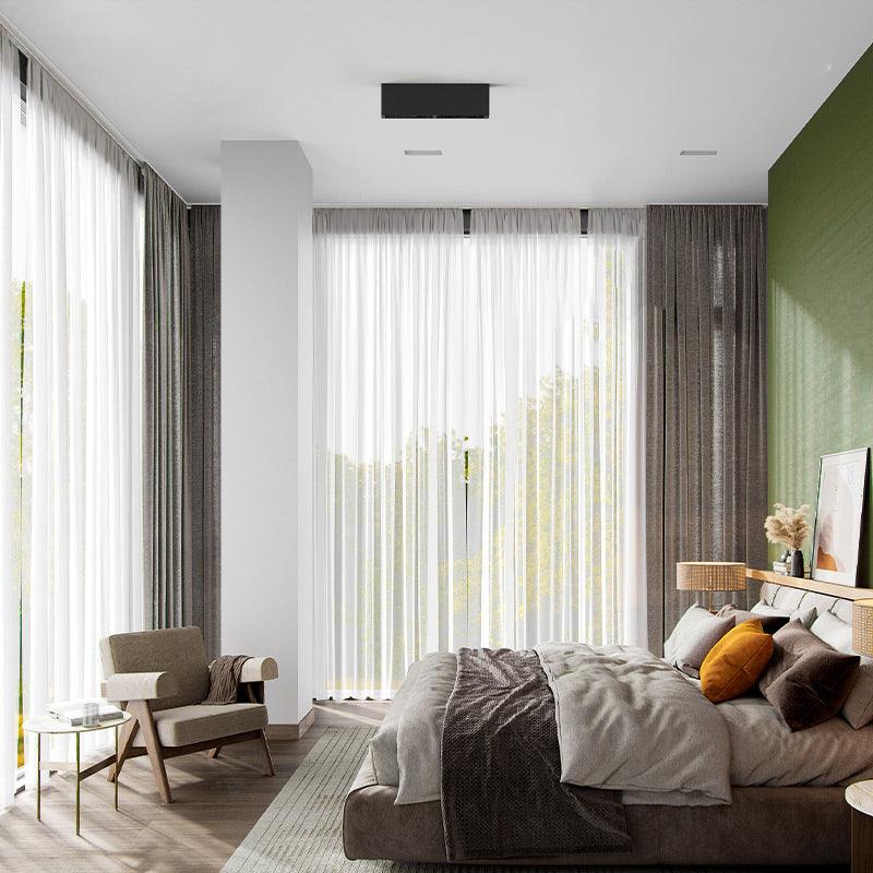 Modern Square LED Surface Mounted Spotlight Steel Flush Mount Ceiling Light for Living Room Shop