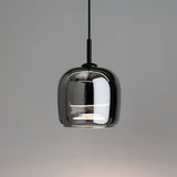 modern-smoke-gray-glass-drum-pendant-light-with-3-color-changing-led-technology