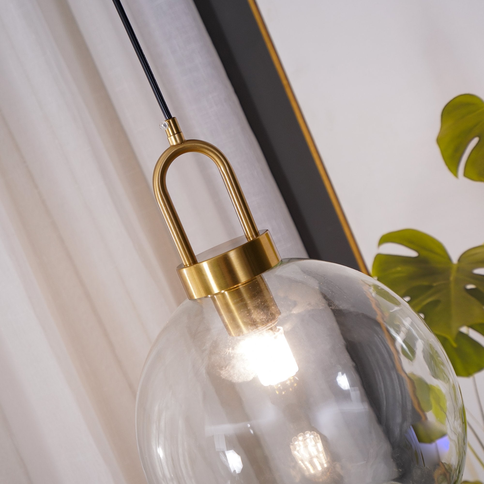 modern-glass-hanging-pendant-light-copper-finished-chandelier-for-dining-room