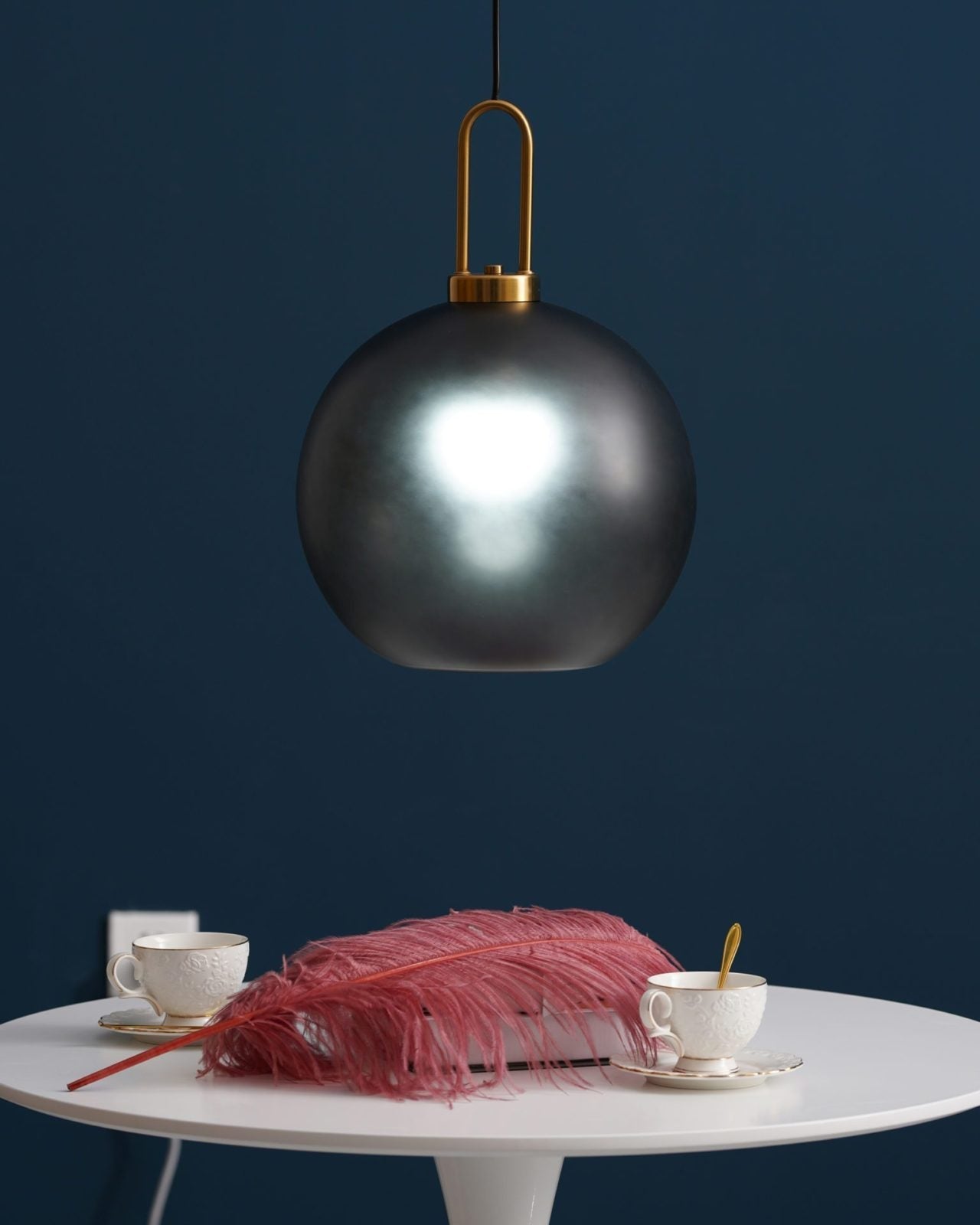 modern-glass-hanging-pendant-light-copper-finished-chandelier-for-dining-room