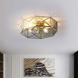 modern-geometric-polyhedron-glass-flush-mount-ceiling-light-brass-metal-base-industrial-retro-fixture