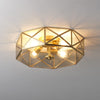 modern-geometric-polyhedron-glass-flush-mount-ceiling-light-brass-metal-base-industrial-retro-fixture