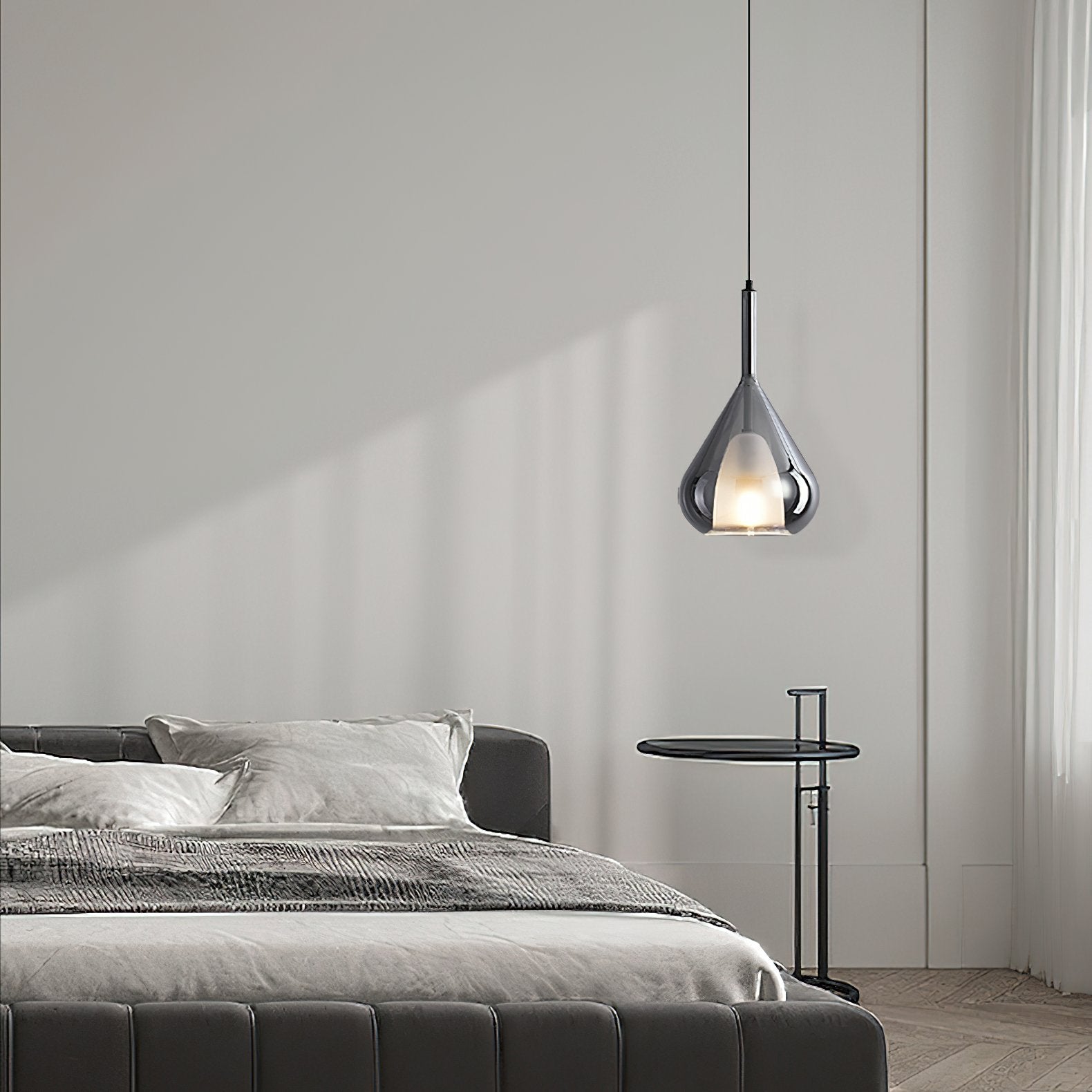 elegant-smoke-gray-glass-teardrop-pendant-light-modern-brass-chandelier-for-bedroom-and-living-room
