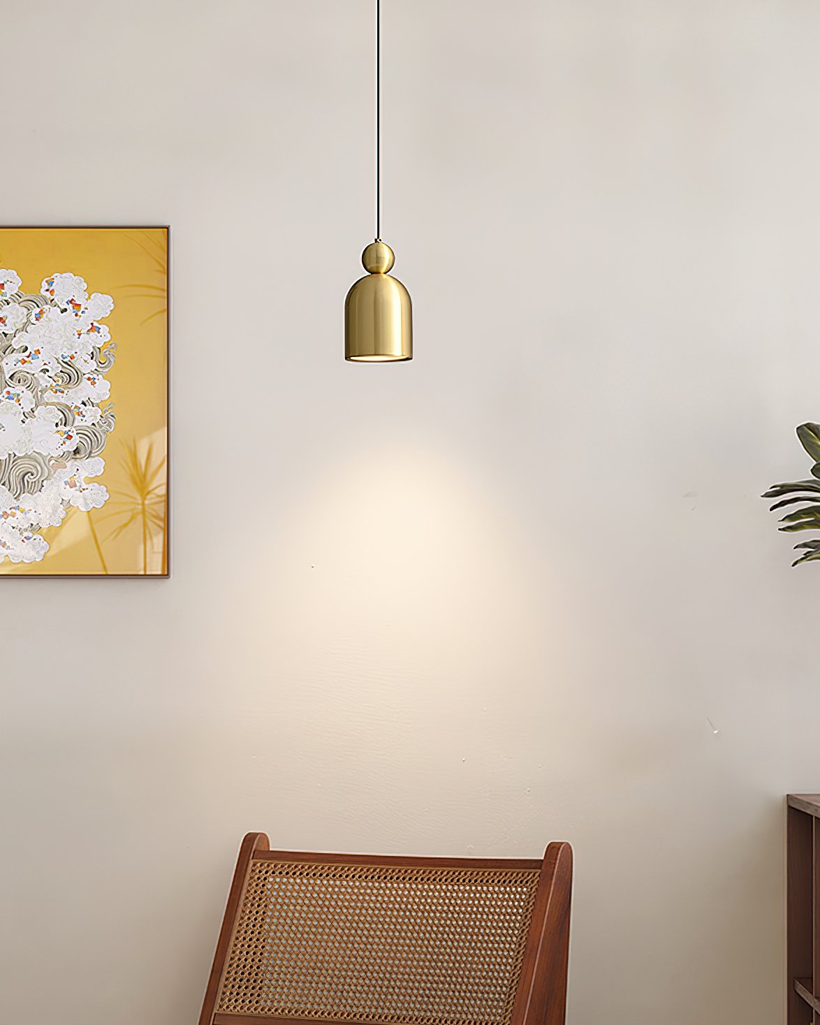 modern-gold-bell-brass-pendant-light-with-3-color-changing-led-for-dining-room-and-bedroom