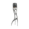 Modern Gothic Sculptural Floor Lamp Organic Web Style Torchiere Light for Art Inspired Interiors
