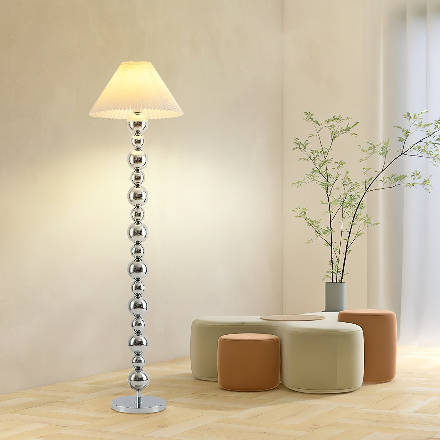 modern-gourd-shape-pleated-floor-lamp-vintage-fabric-shade-standing-light-for-living-room