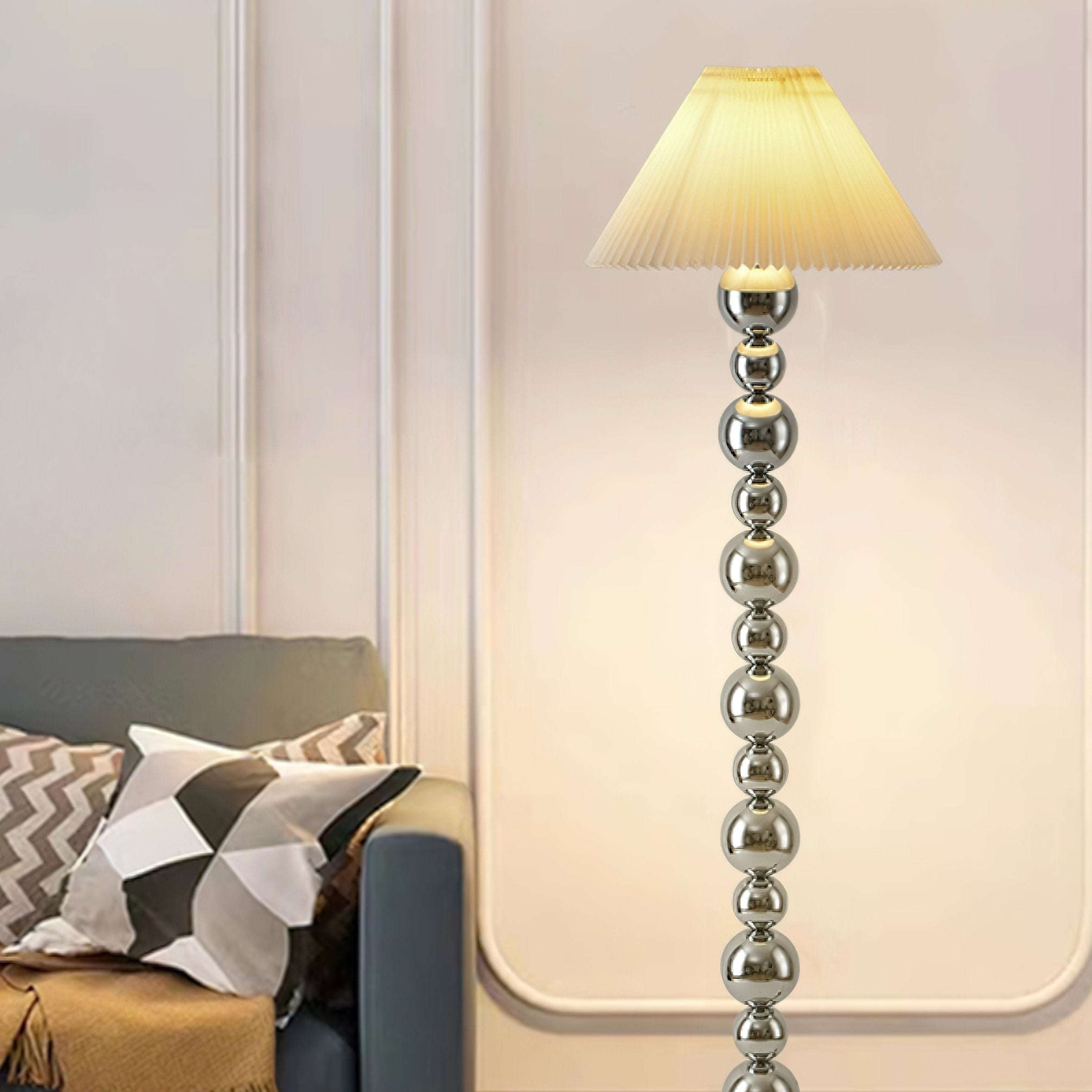 modern-gourd-shape-pleated-floor-lamp-vintage-fabric-shade-standing-light-for-living-room