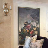 classic-distressed-brass-wall-sconce-with-antique-mirror-accent-for-traditional-hallways-and-living-rooms
