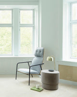 Grant Modern Marble Base Table Lamp with Adjustable Tilt Metal Shade for Bedside and Living Room