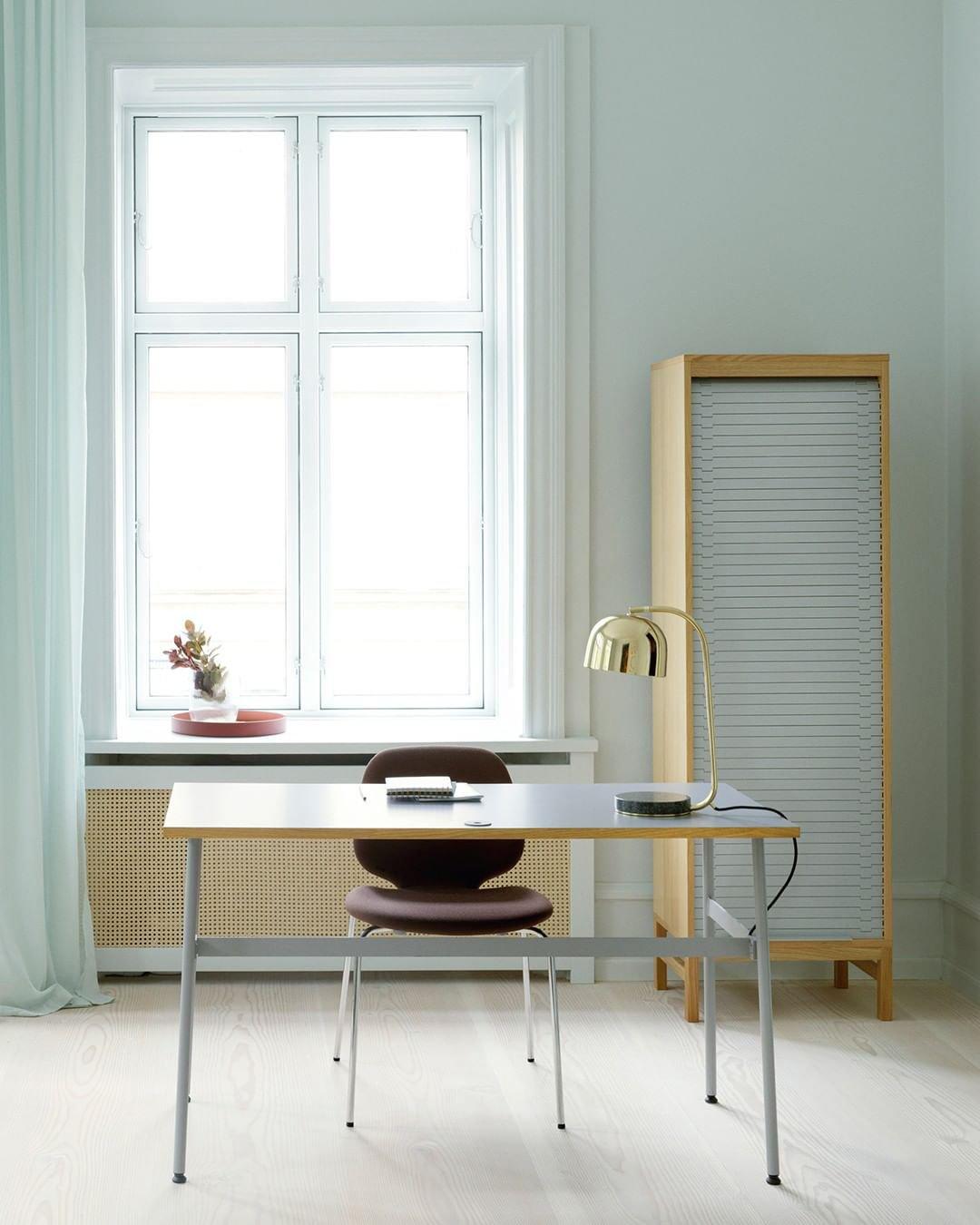 Grant Modern Marble Base Table Lamp with Adjustable Tilt Metal Shade for Bedside and Living Room
