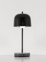 Grant Modern Marble Base Table Lamp with Adjustable Tilt Metal Shade for Bedside and Living Room