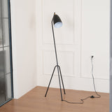 Modern Grasshopper Style Metal Floor Lamp Adjustable Task Standing Light for Reading