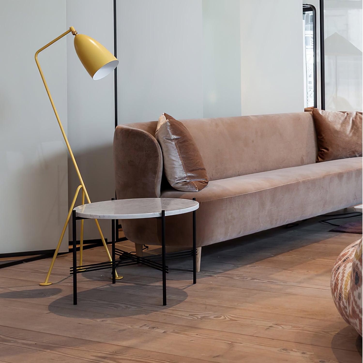 Modern Grasshopper Style Metal Floor Lamp Adjustable Task Standing Light for Reading