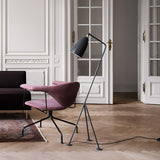 Modern Grasshopper Style Metal Floor Lamp Adjustable Task Standing Light for Reading