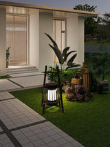 Grau Portable LED Outdoor Desk Lamp Waterproof Decorative Table Light for Lawns and Gardens