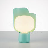Modern Flower Petal Adjustable Accent Table Lamp for Bedroom and Living Room