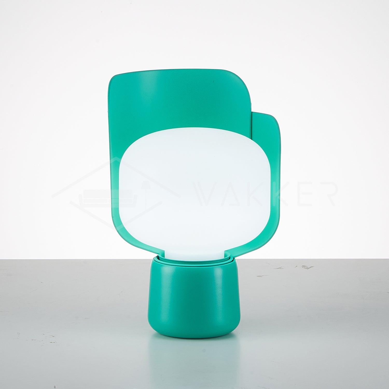 Modern Flower Petal Adjustable Accent Table Lamp for Bedroom and Living Room