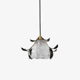 vintage-nature-inspired-green-leaf-floral-pendant-light-with-glass-flower-shade