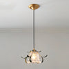 vintage-nature-inspired-green-leaf-floral-pendant-light-with-glass-flower-shade