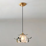 vintage-nature-inspired-green-leaf-floral-pendant-light-with-glass-flower-shade