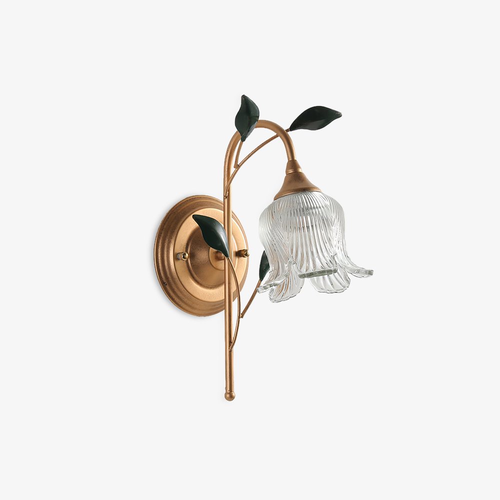 elegant-green-leaf-floral-sconce-wall-light-with-glass-petal-and-crystal-accents