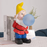 Modern Resin Dwarf Gummy Working Table Lamp with Glass Bubble for Desk Decor