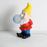 Modern Resin Dwarf Gummy Working Table Lamp with Glass Bubble for Desk Decor