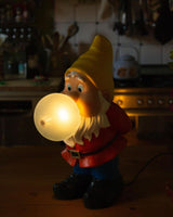 Modern Resin Dwarf Gummy Working Table Lamp with Glass Bubble for Desk Decor