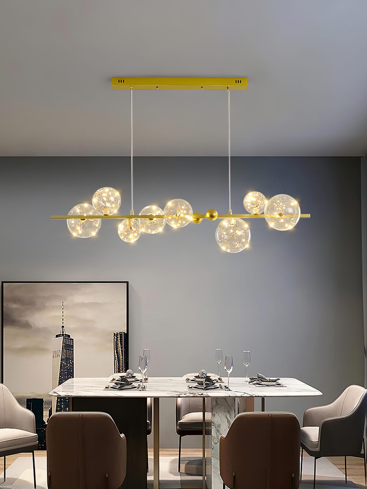 modern-gold-gypsophila-linear-led-chandelier-glass-bubble-pendant-light-for-dining-room
