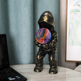 Modern Hacker Planet Minimalist Resin Table Lamp for Contemporary Home Office Decor