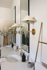 modern-brass-wall-sconce-with-triangular-fabric-shade-hackney-style-light