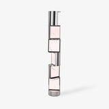 Modern Geometric Rotating Half Cylindrical LED Standing Floor Lamp for Indoor Lighting