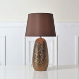 modern-bronze-hammered-ceramic-table-lamp-with-linen-shade-for-bedside-and-living-room