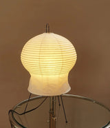 Hana Washi Japanese Rice Paper Table Lamp Minimalist Desk Light for Bedroom Living Room
