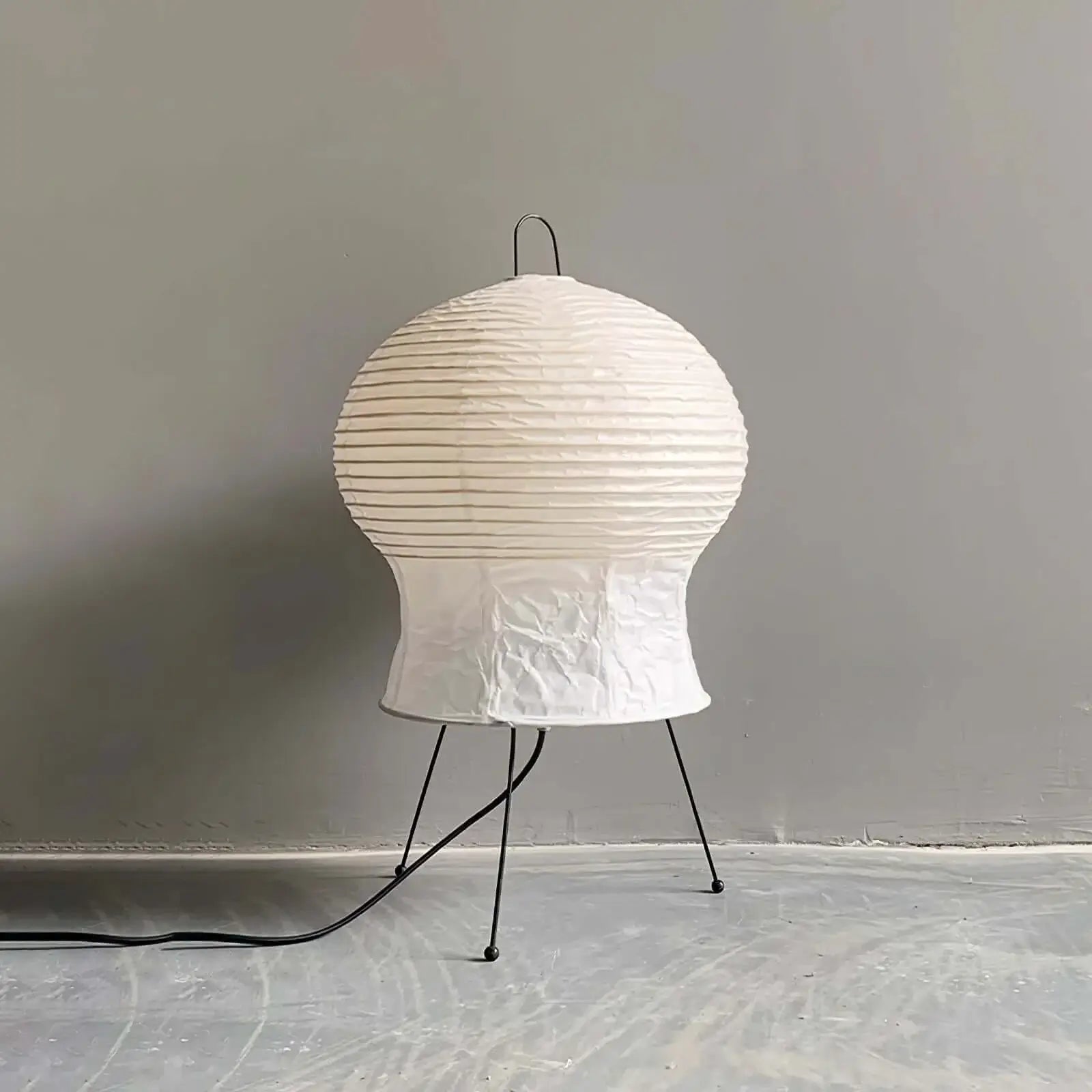 Hana Washi Japanese Rice Paper Table Lamp Minimalist Desk Light for Bedroom Living Room