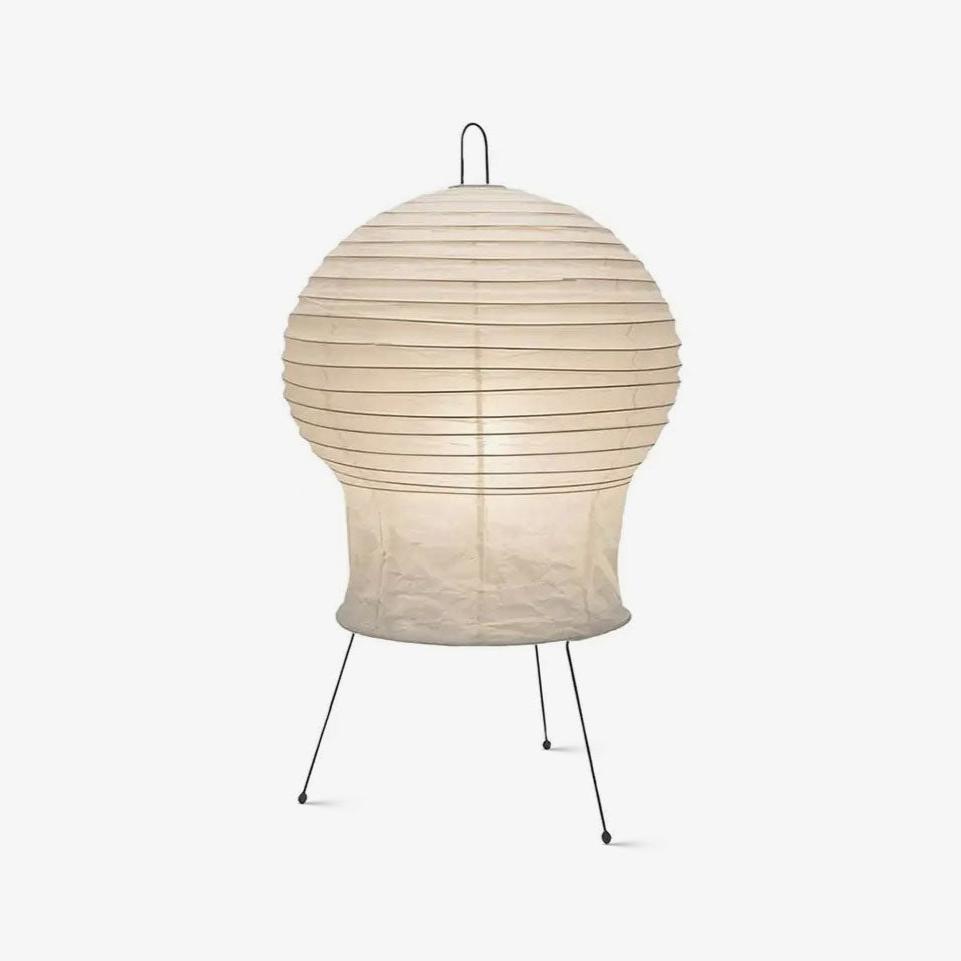 Hana Washi Japanese Rice Paper Table Lamp Minimalist Desk Light for Bedroom Living Room