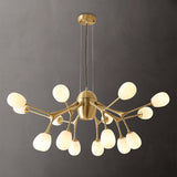 modern-brass-chandelier-with-pearl-glass-shades-and-elegant-curved-arms