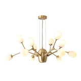 modern-brass-chandelier-with-pearl-glass-shades-and-elegant-curved-arms