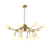 modern-brass-chandelier-with-pearl-glass-shades-and-elegant-curved-arms