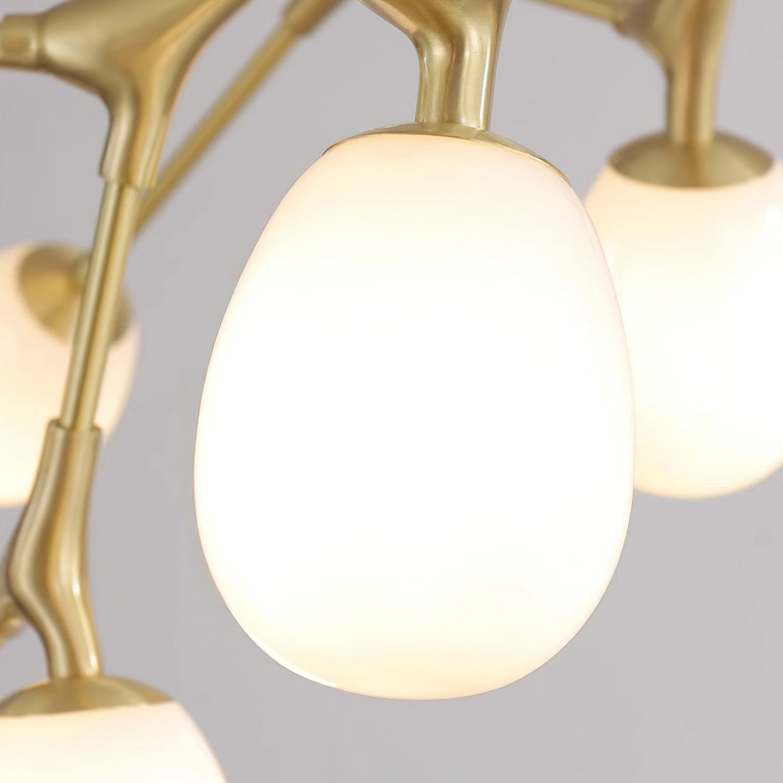 modern-brass-chandelier-with-pearl-glass-shades-and-elegant-curved-arms