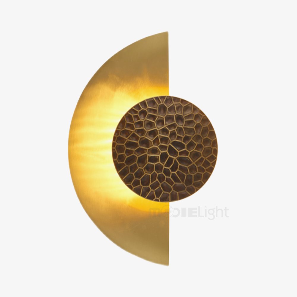 modern-helix-crescent-led-wall-sconce-textured-bronze-shield-light-in-gold-finish