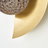 modern-helix-crescent-led-wall-sconce-textured-bronze-shield-light-in-gold-finish