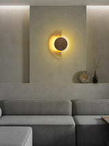 modern-helix-crescent-led-wall-sconce-textured-bronze-shield-light-in-gold-finish