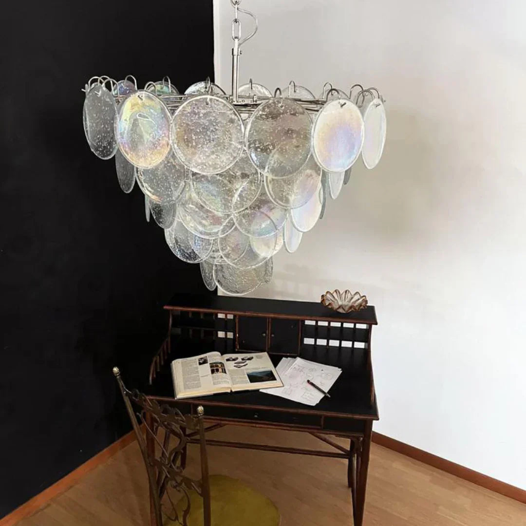 murano-style-iridescent-glass-disc-chandelier-elegant-modern-round-pendant-light