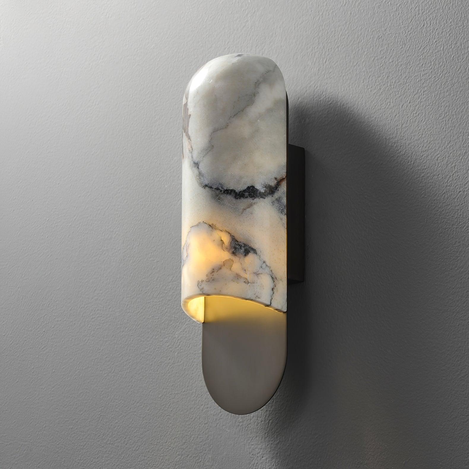modern-white-marble-led-wall-sconce-set-of-2-gold-and-black-finished-indoor-lighting-fixtures